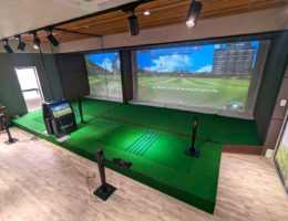 「Indoor Golf ZONE」様　シュミレーター設置